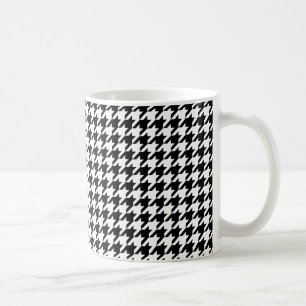 Mug Conception classique du chèque motif Dogstooth