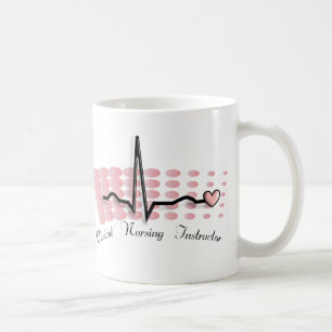 Mug Conception clinique de l'instructeur QRS de soins