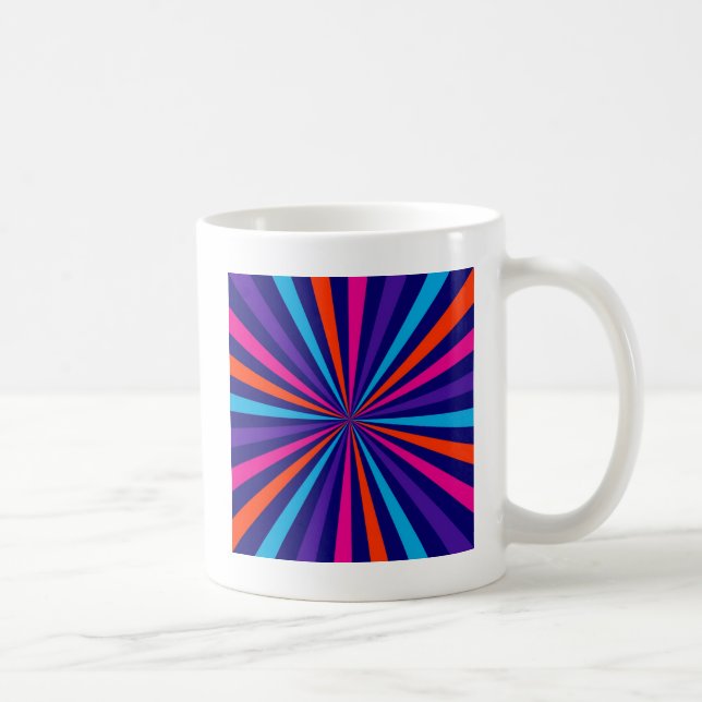 Mug Conception colorée des roues tournantes (Droite)