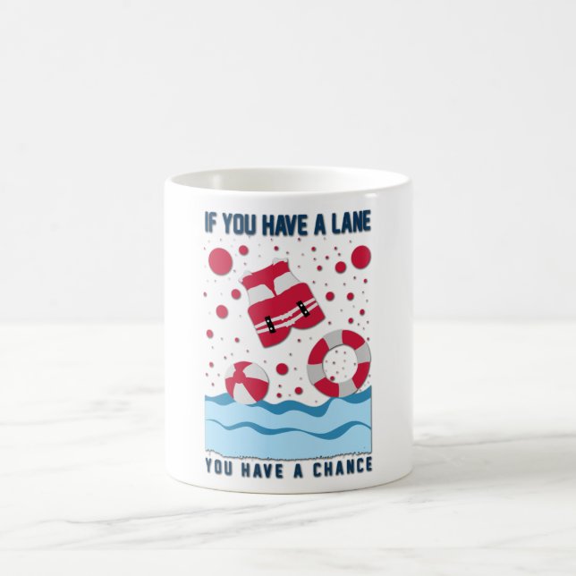 Mug Conception cool Lifeguard - Si Vous Avez Une Voie (Centre)