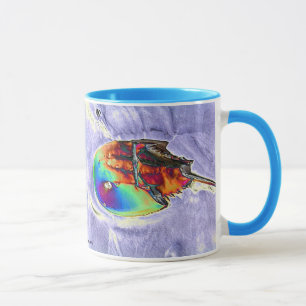 Mug Conception d'aluminium de crabe en fer à cheval