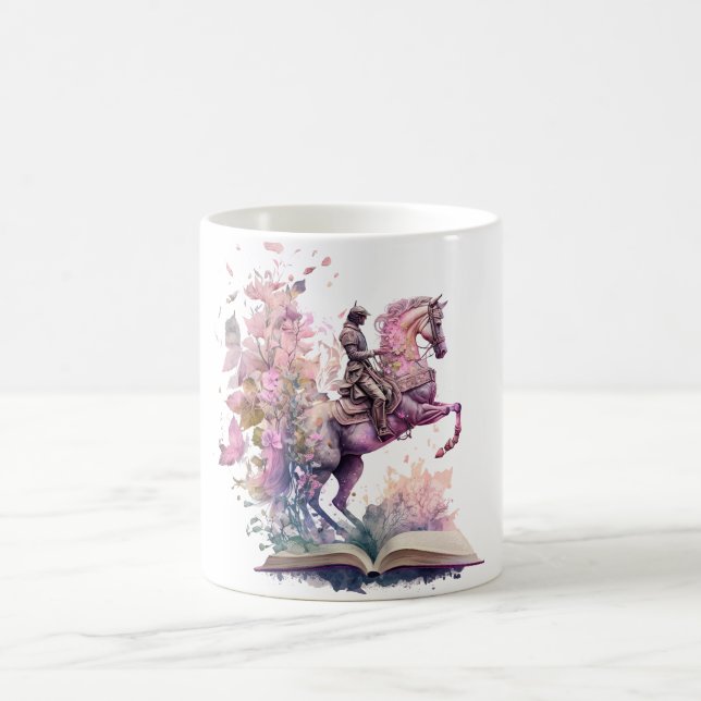 Mug Conception d'amour de livre de fantasy (Centre)