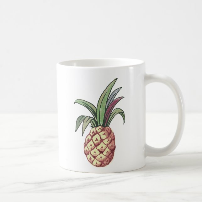 Mug Conception d'ananas (Droite)