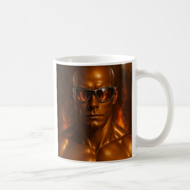 Mug Conception d'androïde futuriste (Droite)