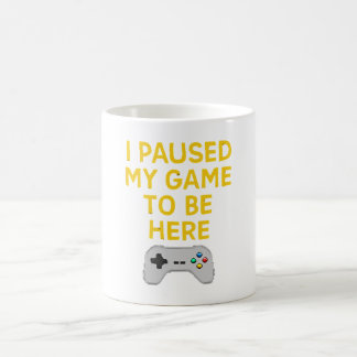 Mug Conception d'art pixelisé de jeu rétro"