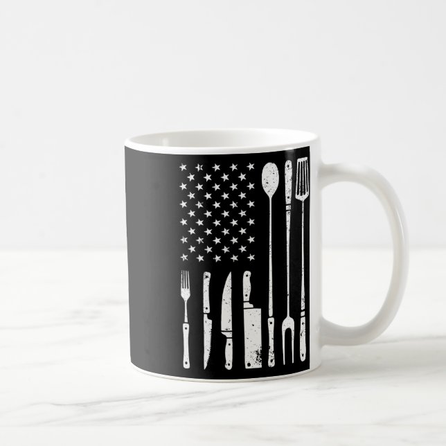Mug Conception de barbecue cool pour hommes femmes Byr (Droite)