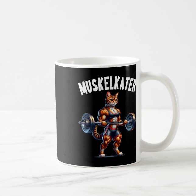 Mug Conception de barre de chat pour les bodybuilders  (Droite)