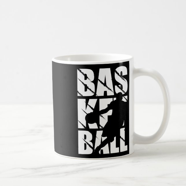 Mug Conception De Basket-Ball Pour Lecteur Et Panier D (Droite)