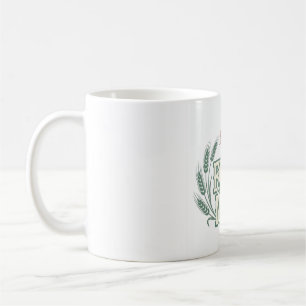Mug Conception de blé de grange vintage de maman de fe