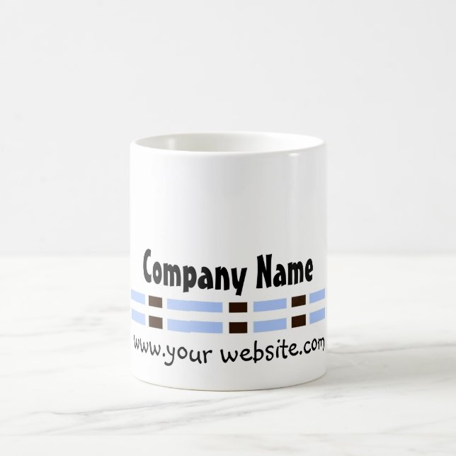 Mug Conception de bureau Blue Link (Centre)