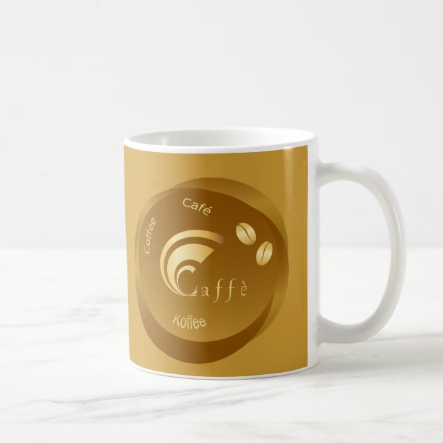 Mug conception de café (Droite)
