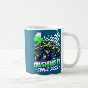 Mug Conception de camions monstres pour garçons d'un a