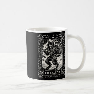 Mug Conception de carte de tarot Krampus saison de Noë