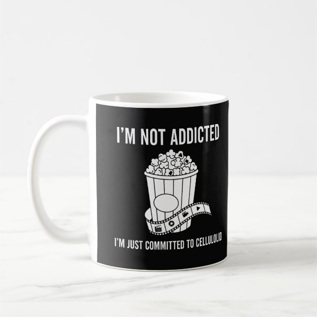 Mug Conception de Cellolokit drôle "Je ne suis pas add (Gauche)