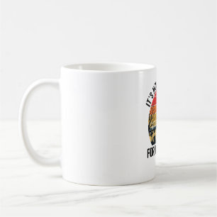 Mug Conception de chat de cimetière de coucher de sole