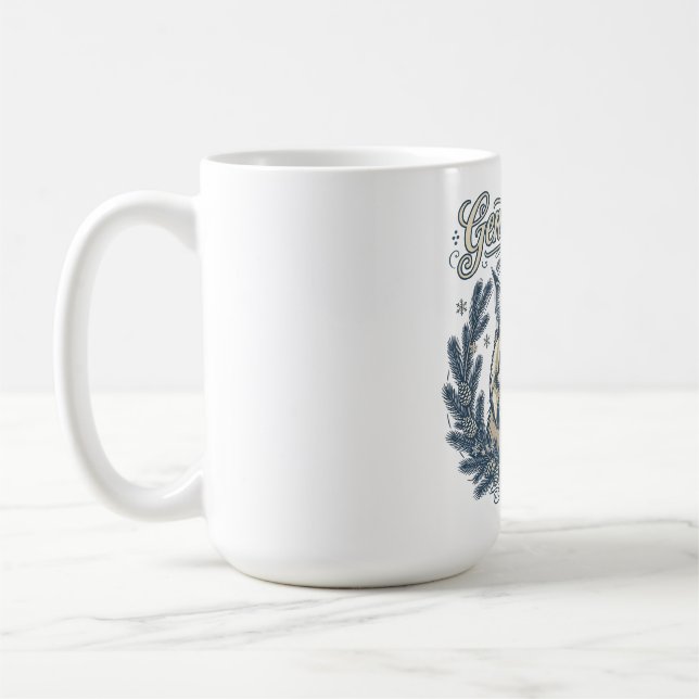 Mug Conception de chat Maine Coon Gentil Géant (Gauche)