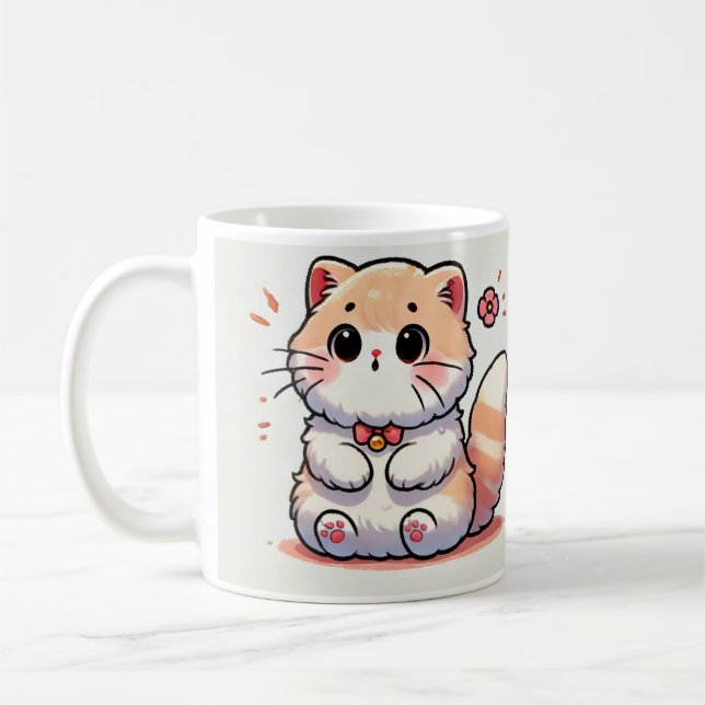 Mug Conception de chats Mug/Mug/ Proprement Équilibré (Gauche)