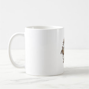Mug Conception de chemise de gravure de tortue de mer