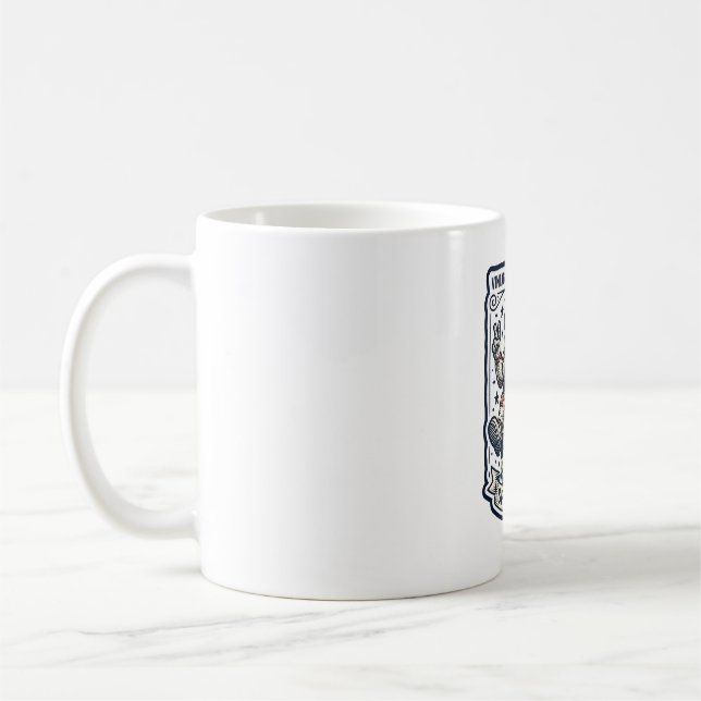 Mug Conception de chemise de signe de paix de football (Gauche)