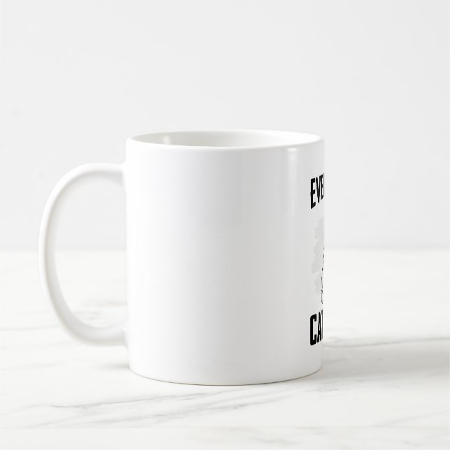 Mug Conception de chemise drôle pour amateur de chat d (Gauche)