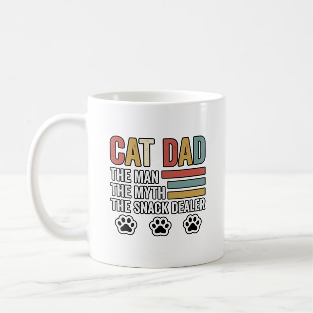 Mug Conception de chemise pour vendeur de snacks drôle (Gauche)
