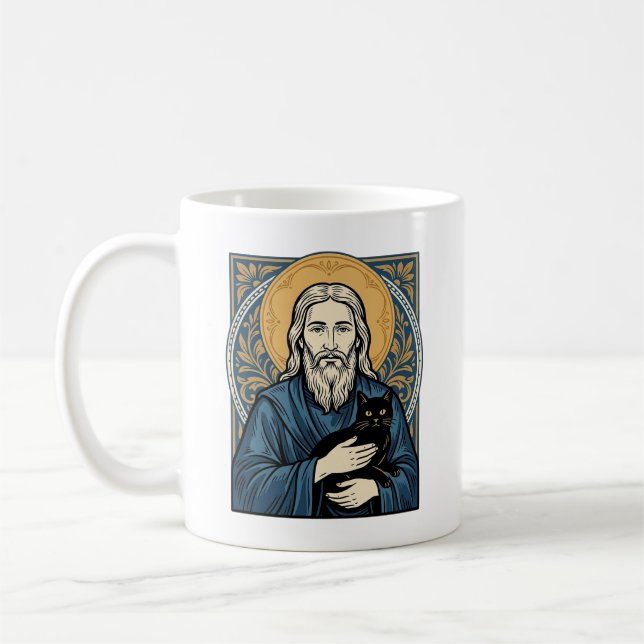 Mug Conception de chemise vectorielle de portrait de c (Gauche)