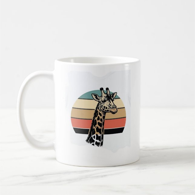 Mug Conception de chemise vectorielle Safari Coucher d (Gauche)