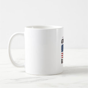 Mug Conception de chemise vintage patriotique Pug 4 ju