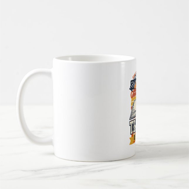 Mug Conception de chemise vintage pour papa opérateur  (Gauche)