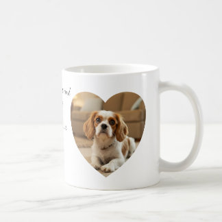 Mug Conception de Chien en Forme de Cœur – “Bonheur su