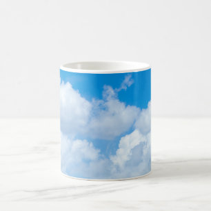 Mug Conception de ciel de cieux d'arrière - plan de