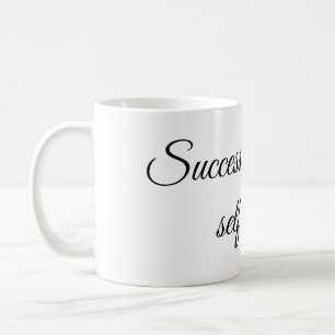 Mug Conception de citation de motivation inspirante