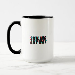 Mug Conception de citation rétro avec effet de glitch 