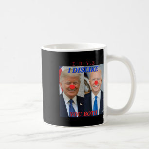 Mug Conception de clowns politiques drôles Trump Biden