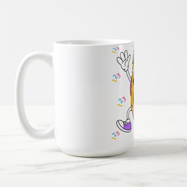 Mug Conception de crayon amical pour la rentrée des cl (Gauche)
