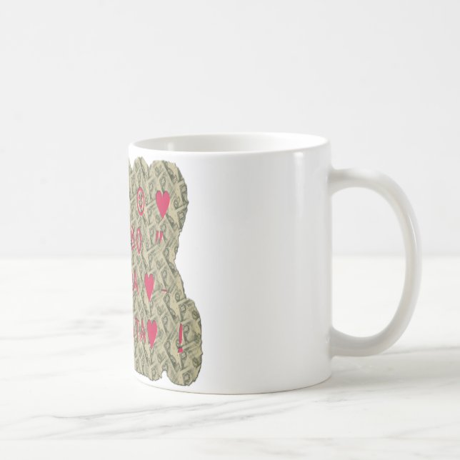 Mug Conception de dessin d'art d'impression Hakuna Mat (Droite)