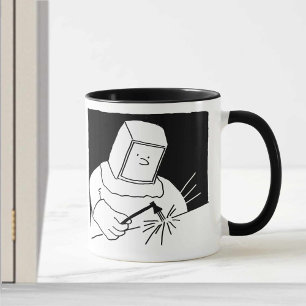 Mug Conception de dessin de soudage et de fabrication