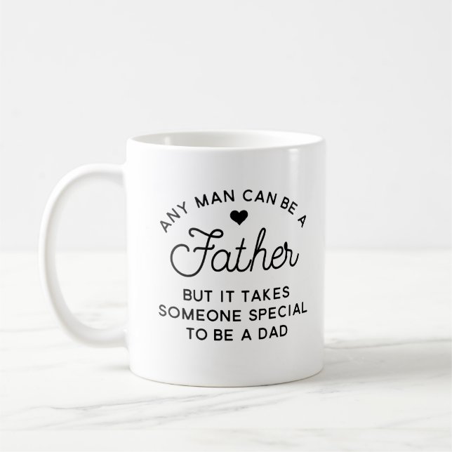 Mug Conception de devis papa spécial (Gauche)