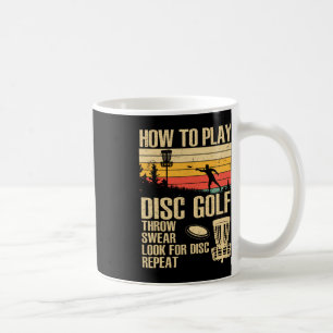 Mug Conception de Disc Golf pour hommes femmes joueur
