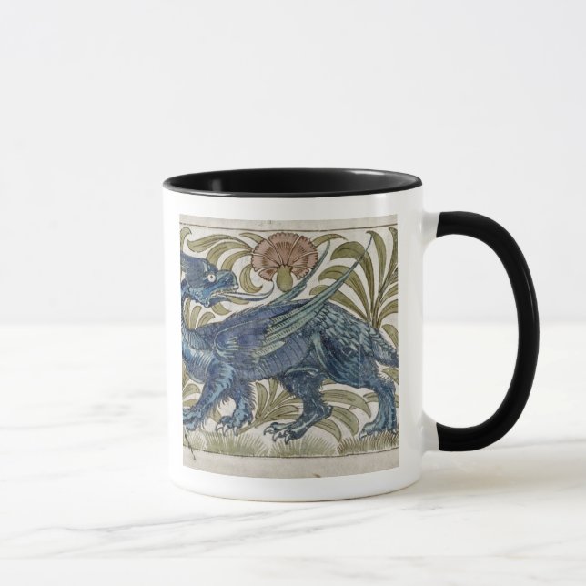 Mug Conception de "dragon" pour une tuile (la semaine (Droite)