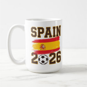 Mug Conception de football Espagne 2026