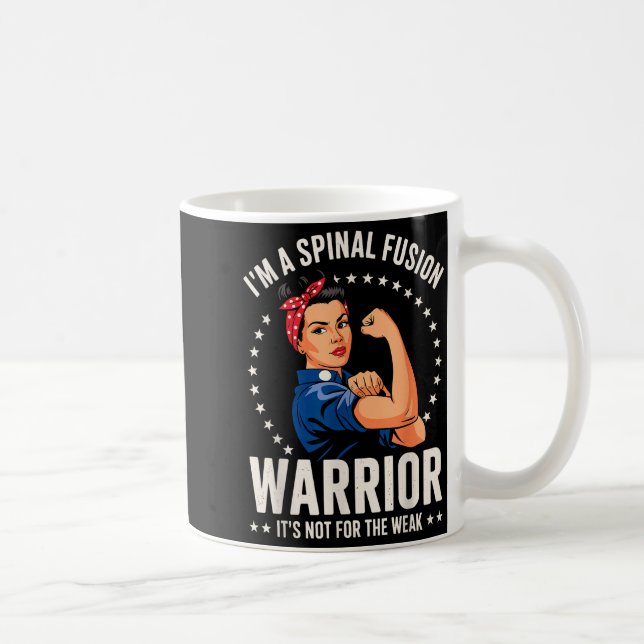 Mug Conception de fusion spinale pour femmes filles co (Droite)