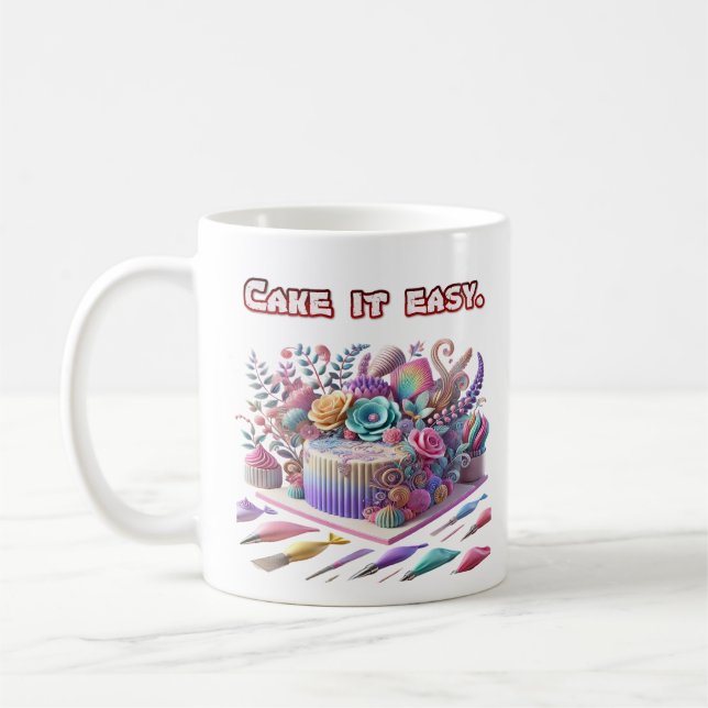 Mug Conception de gâteaux (Gauche)