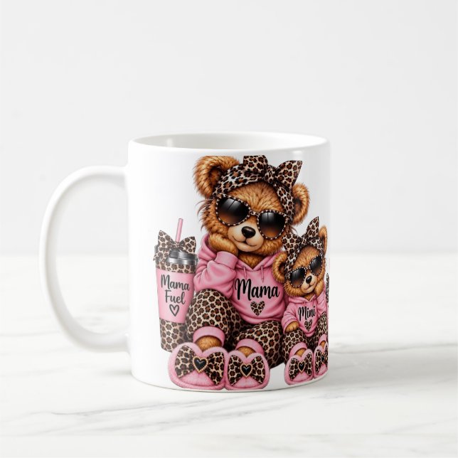 Mug Conception de gobelet Mama et Mini (Gauche)