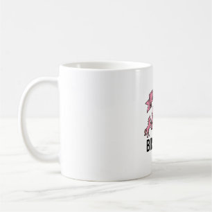 Mug Conception de gravure vintage de licorne pour 40e