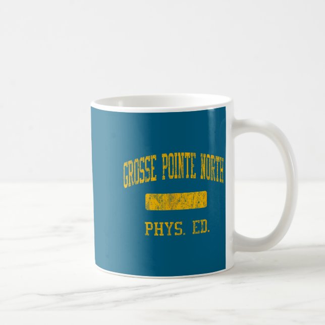 Mug Conception de Grosse Pointe North High School (Droite)