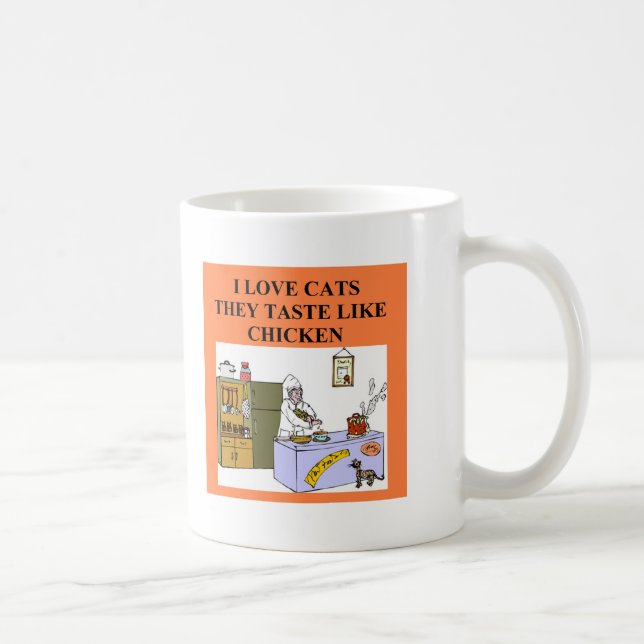 Mug conception de haineux de chat (Droite)