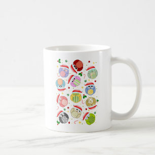 Mug Conception de hiboux de Noël