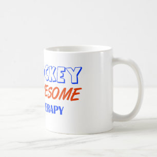 Mug conception de hockey sur glace
