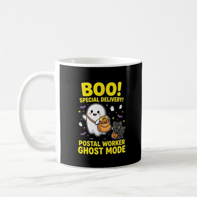 Mug Conception de la fête d'Halloween en mode fantôme  (Gauche)